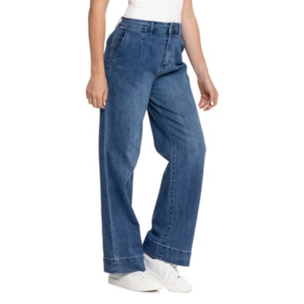 Classic Blue Women's wide leg Jeans - Picture 1 of 9